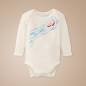 Preview: Koi Fische | Baby Bio-Langarm-Body