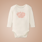 Preview: Lotus rosa | Baby-Body Langarm