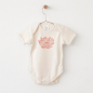 Preview: Pink Lotus | printed Bodysuit organic cotton