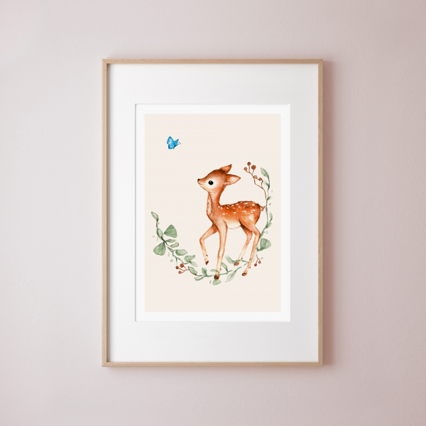 Awilix the Fawn | A4 Poster