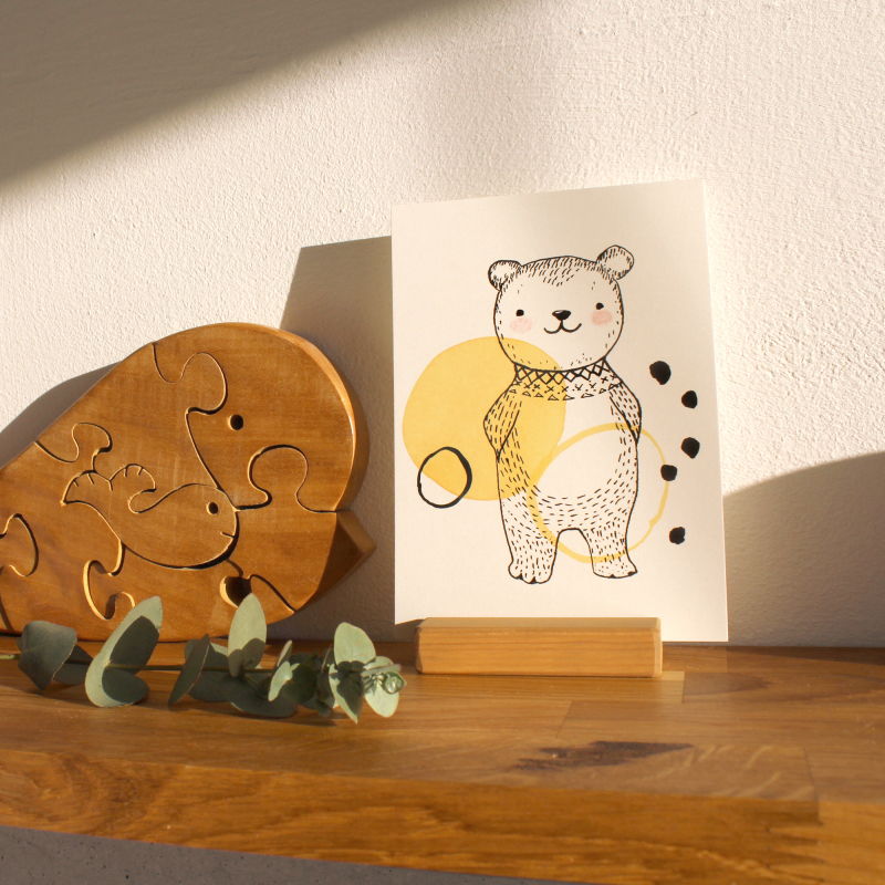 Postcard | Bruno the Bear