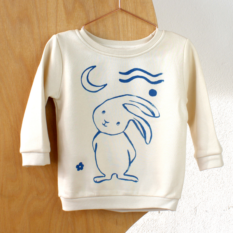 Moon Rabbit | Sweater 1 -3 years