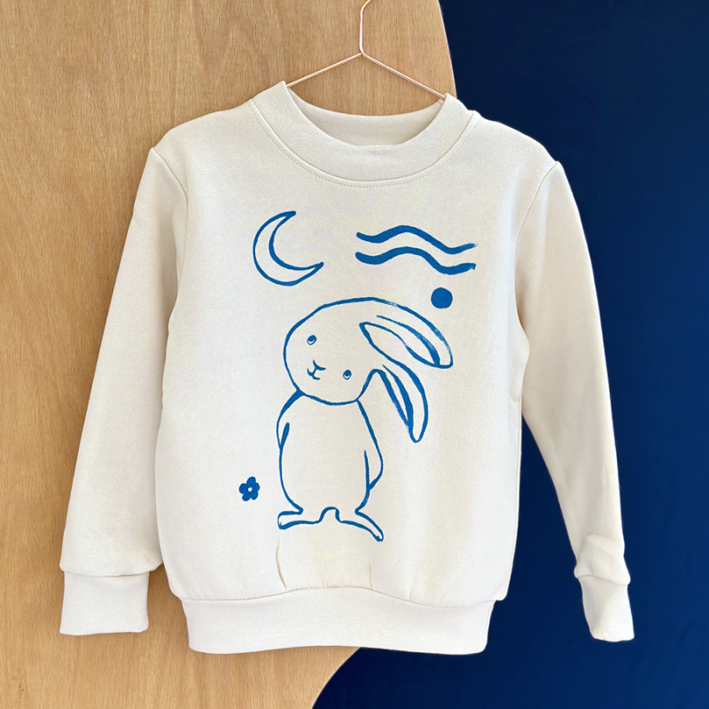 Moon Rabbit | Sweater 4 -3 years