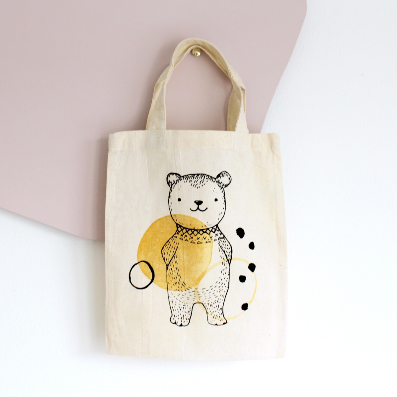 Bruno the Bear | cotton bag