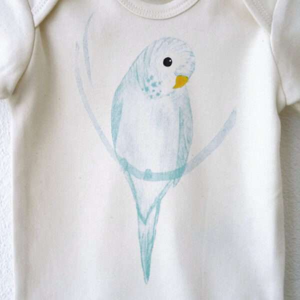 Wellensittich Baby-Body