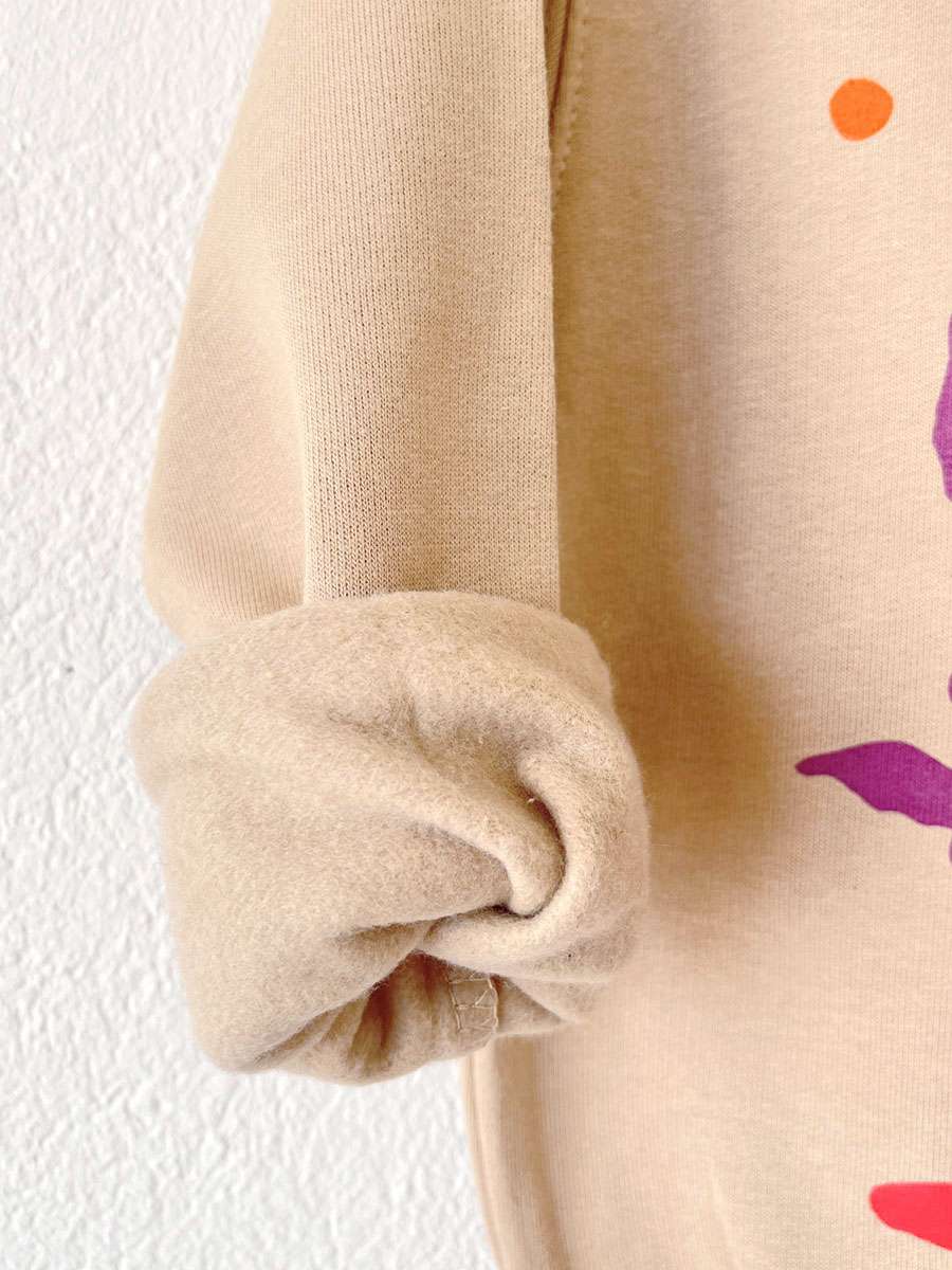 Turtle Kinder Sweatshirt beige von little Ruby Berlin