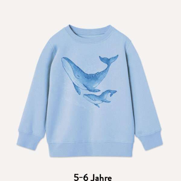 wal-blau-sweathirt-04-little-ruby Sweatshirt 5-6 Jahre mit Wal Motiv und Glow in the dark aus 100% Bio-Baumwolle von little Ruby