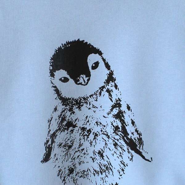 Pinguin Bio-Sweatshirt blau