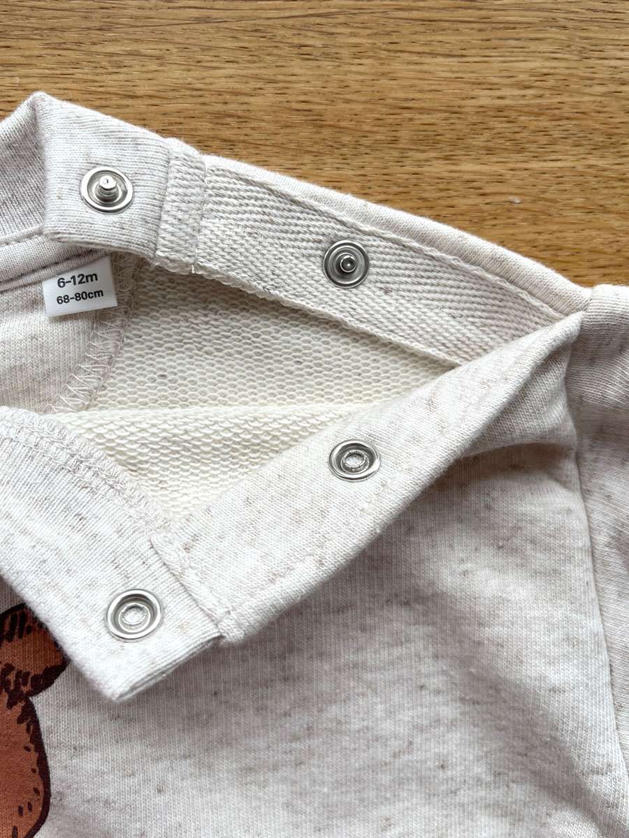 Bär Bio-Baby-Sweatshirt